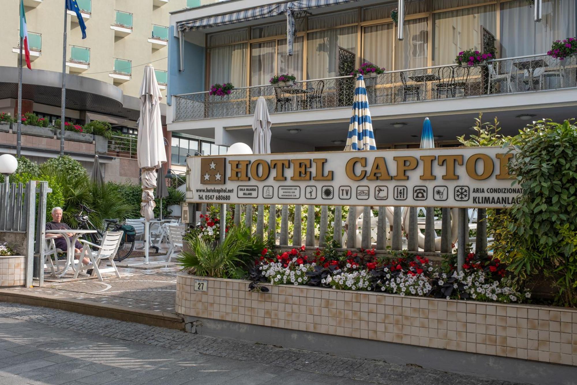 Hotel Capitol Gatteo a Mare Kültér fotó